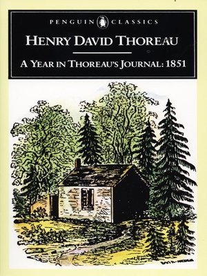 cover image of A Year in Thoreau's Journal